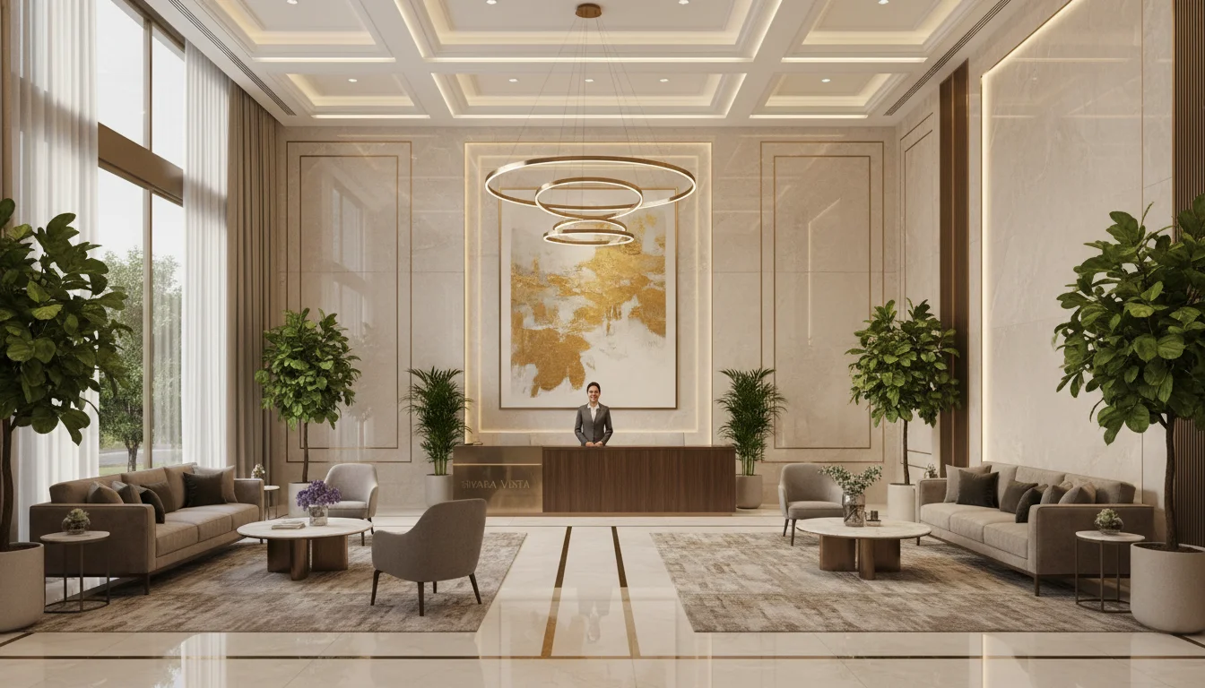Grand Entrance Lobby at SIYARA VISTA KALYAN WEST