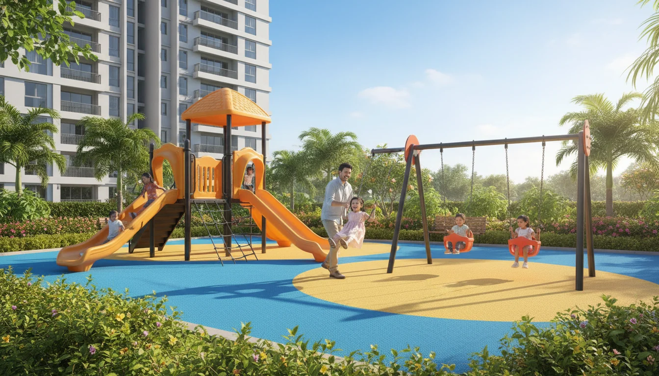 Children's Play Area at SIYARA VISTA KALYAN WEST